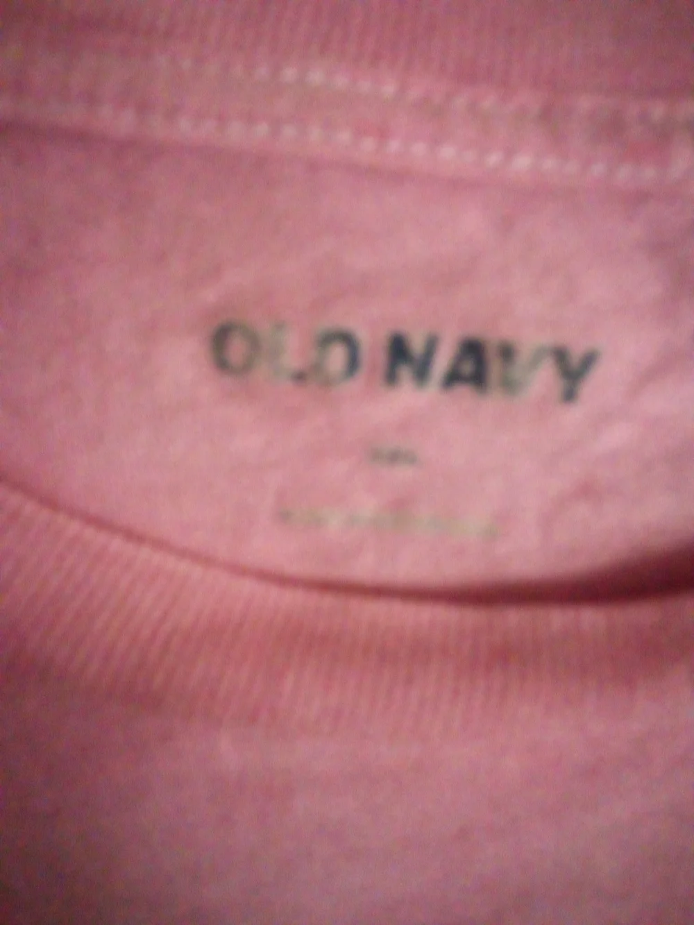 Ariana Grande Old Navy Positions Pink Graphic Tee XXL Worn Teeny Hole On Sleeve